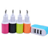 3 USB Port Wall Charger Travel AC Power Adapter