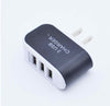 3 USB Port Wall Charger Travel AC Power Adapter