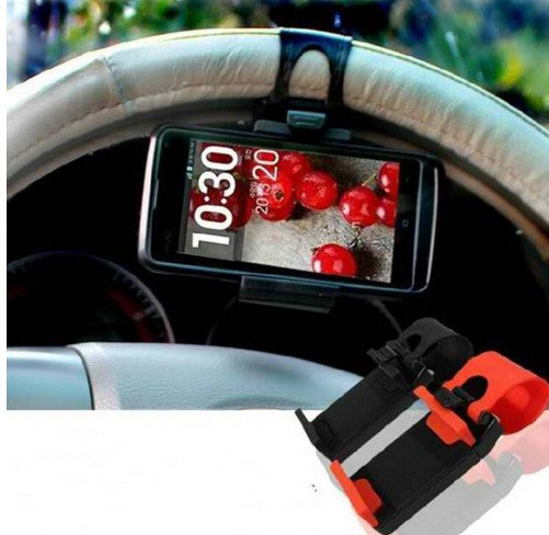 Smartphone Holder For Cars Steering-Wheel