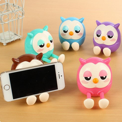 Universal Cute Owl Pattern Phone Stand Holder