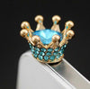 Crystal Rhinestones Crown Dust Plug