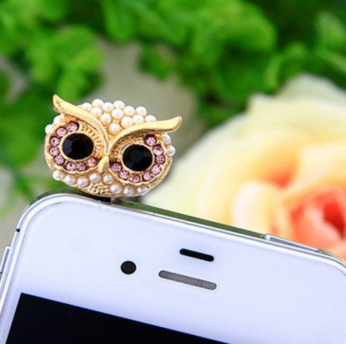 Lovers Owl 3.5mm Dust Plug