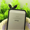 Cute Colorful Rabbit Ear Bowknot Dustproof Plug